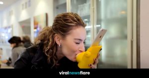 The Solution to Long-Distance Relationships? A Virtual Kissing Machine