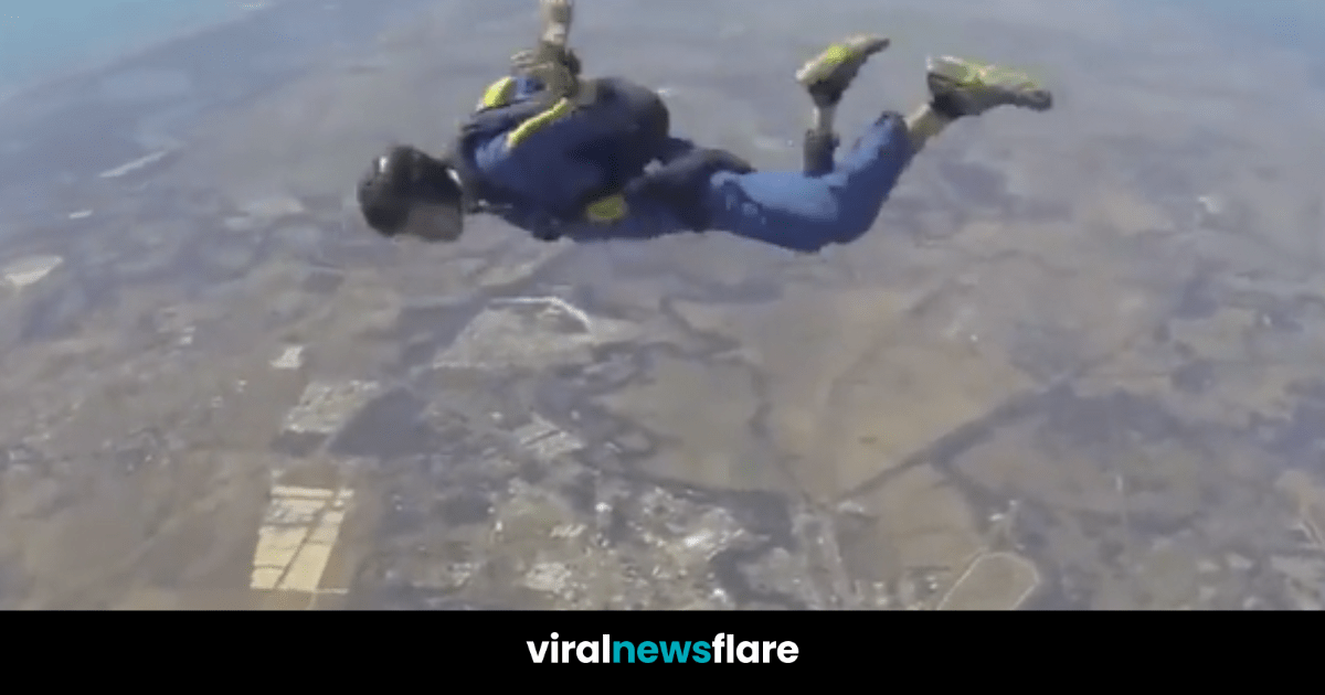 Man Suffers Seizure While Skydiving, Spends 30 Seconds Unconscious in Freefall, and Survives Thanks to Heroic Jump Master's Quick Thinking