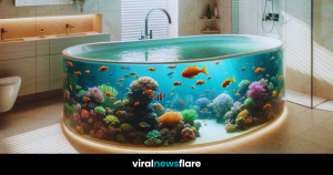 Luxurious Customized Coral Reef Bath: Personalised Underwater Oasis
