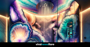 Customisable Crystal Oasis Shower Experience with AI-generated design, offering luxury and relaxation