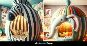 An educational journey through a animal themed den, featuring AI-driven sensory stimulation and AR enabled learning experience.