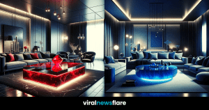 Crystalline Elegance: Reflecting Sophistication in Modern Living Spaces