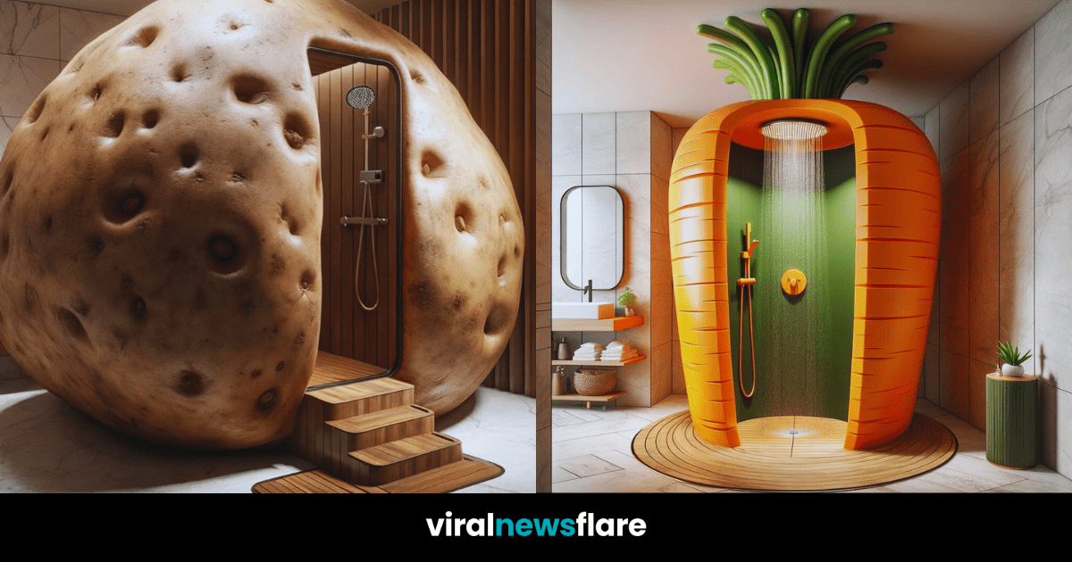 Vegetable Shower Elegance