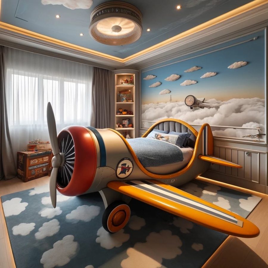 Soaring into Dreamland: The Ultimate Airplane-Themed Bedrooms for Kids