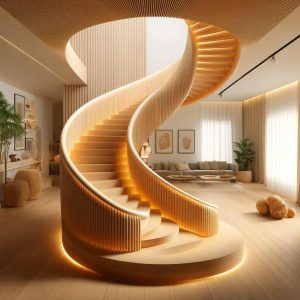 Infusing Life into Living Spaces: The Spiral Staircase Series