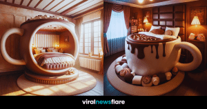 A collection of uniquely designed teacup-shaped beds, offering a blend of whimsy and warmth for dreamers of all ages.