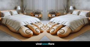 Walking into Whimsy: A Unique Bedroom Feature