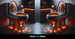Volcanic Verve: A Bathroom Revolution