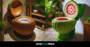 Assortment of Fruit-Themed Toilets