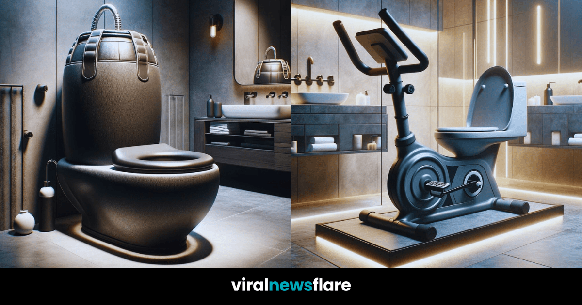 Innovative Fitness-Themed Bathroom Fixtures