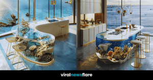 Luxurious Aquarium Breakfast Bars Collection