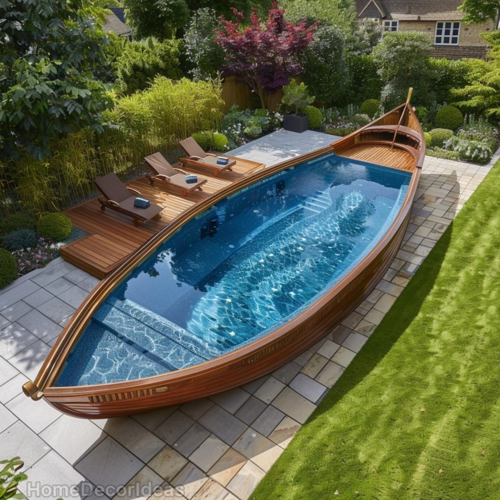 Transform Your Garden with a Viking Longboat Pool