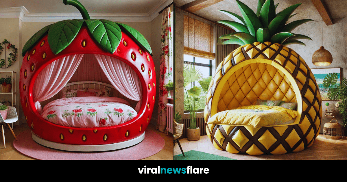 Whimsical Fruit-Inspired Beds Collection