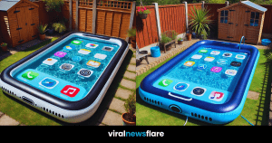 Smartphone Shaped Pools