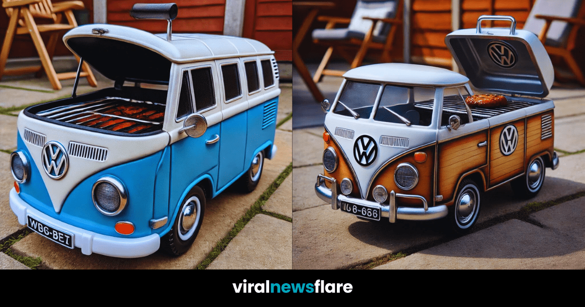 Vintage VW Camper BBQ Collection