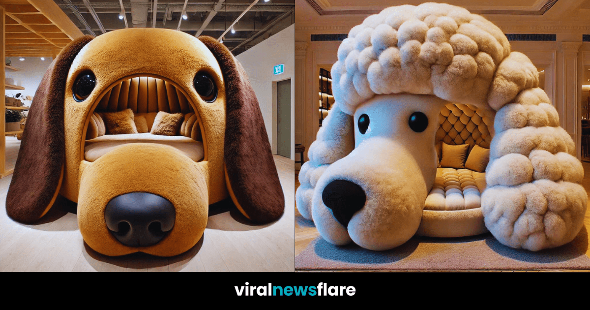 Adorable and Cozy Dog-Shaped Beds for Pet Lovers