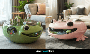 Whimsical Frog-Inspired Coffee Tables