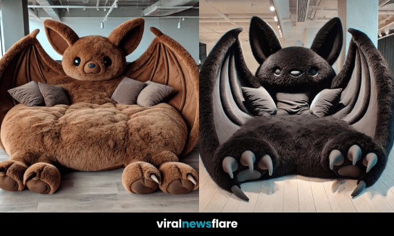 Whimsical Bat-Inspired Chairs