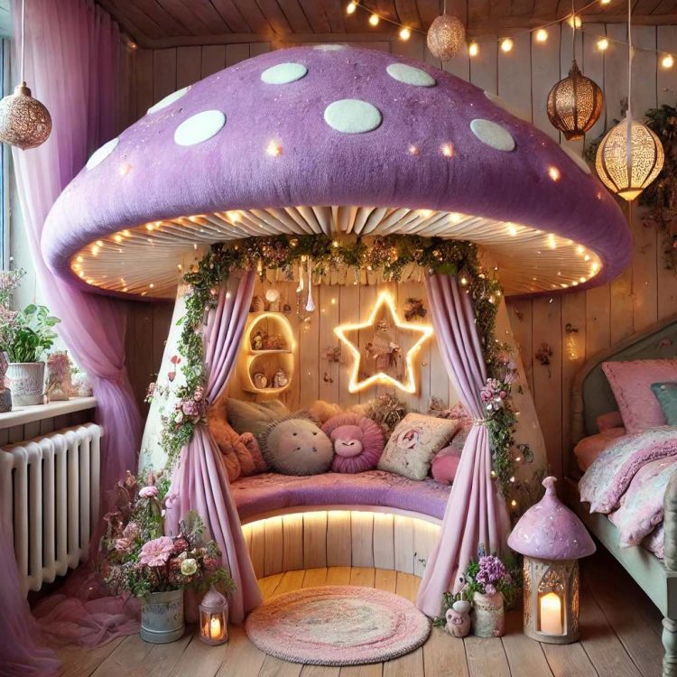 Mythical Mushroom-Inspired Bedrooms: Transform Your Space