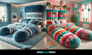 Giant Sock Themed Beds