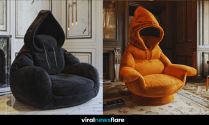 A collection of hooded chairs in various colours, showcasing their versatility in modern interiors.