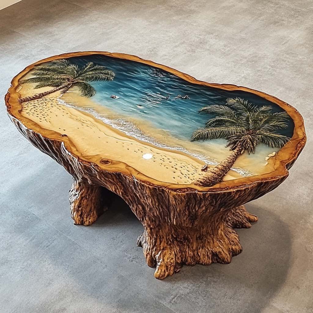 Ocean-Inspired Coffee Tables: Elevate Your Space