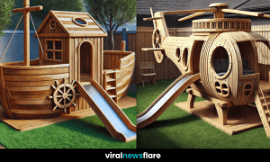Magical Wooden Playgrounds for Kids