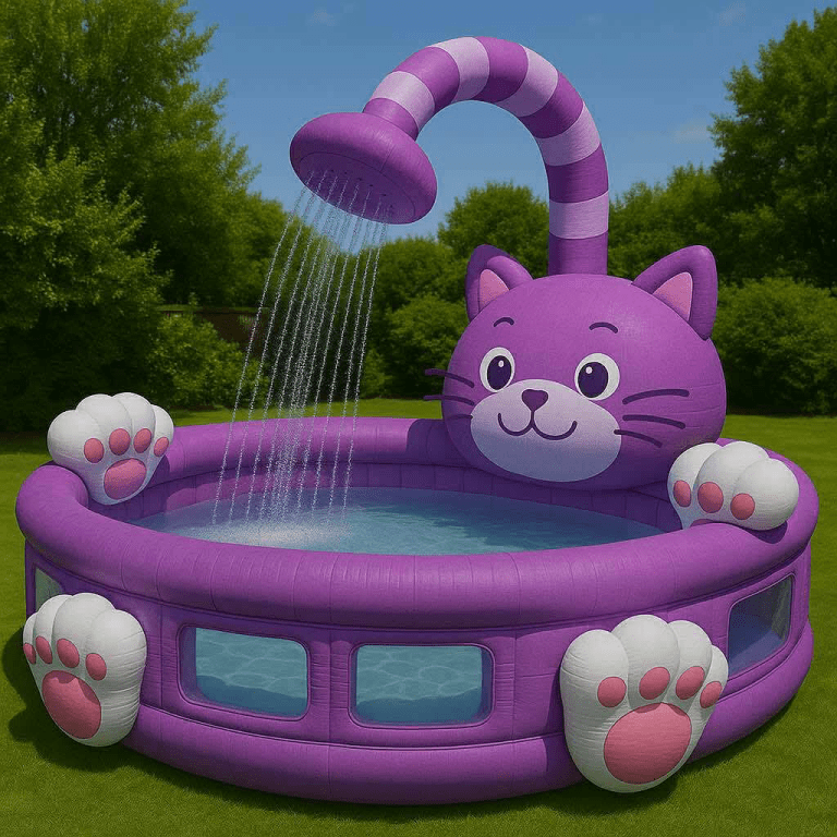 Shower Inflatable Paddling Pools: Summer’s Garden Essential