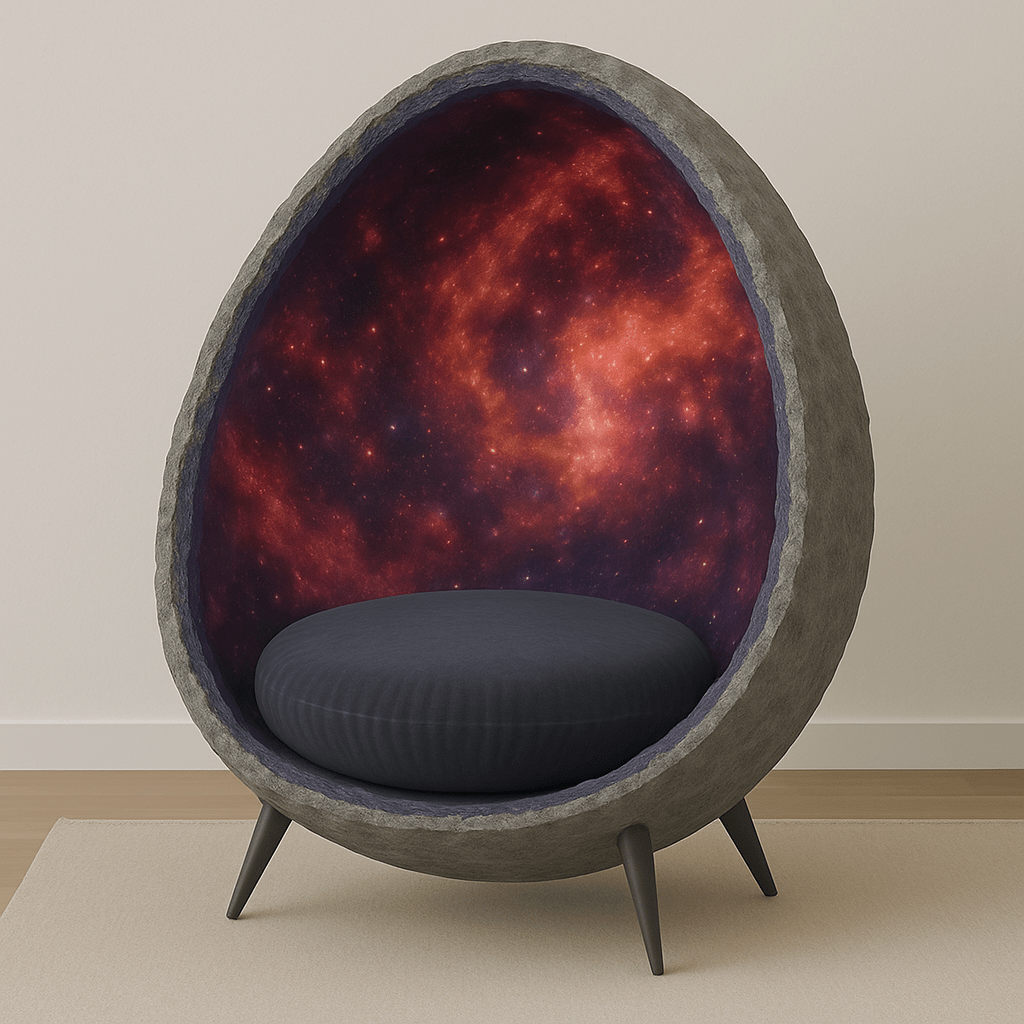 Geode Chair Galactic Geode Chairs: Where Cosmic Wonder Meets Cosy Living