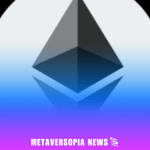 Ethereum logo over gradient background symbolising blockchain growth and market trends in the latest Web3 Weekly update.