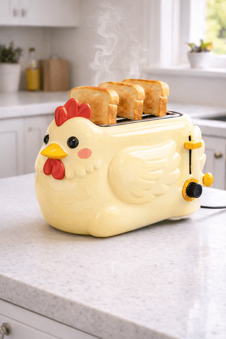 Chicken-Shaped Toasters: The Ultimate Cute Kitchen Statement