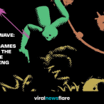 Stylised VR gaming artwork featuring abstract creatures and the title “VR’s New Wave: How XORWIRE Games Reflects the Future of Gaming” on a dark background.